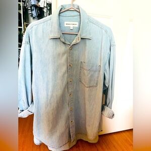Denim Forum The 80’s Comfy Denim Shirt